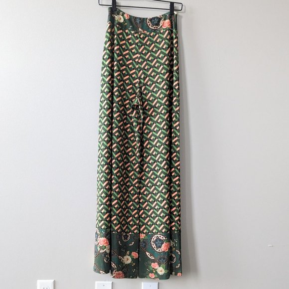 Farm Rio for Anthropologie Wide Leg Printed Pants - Picture 3 of 8